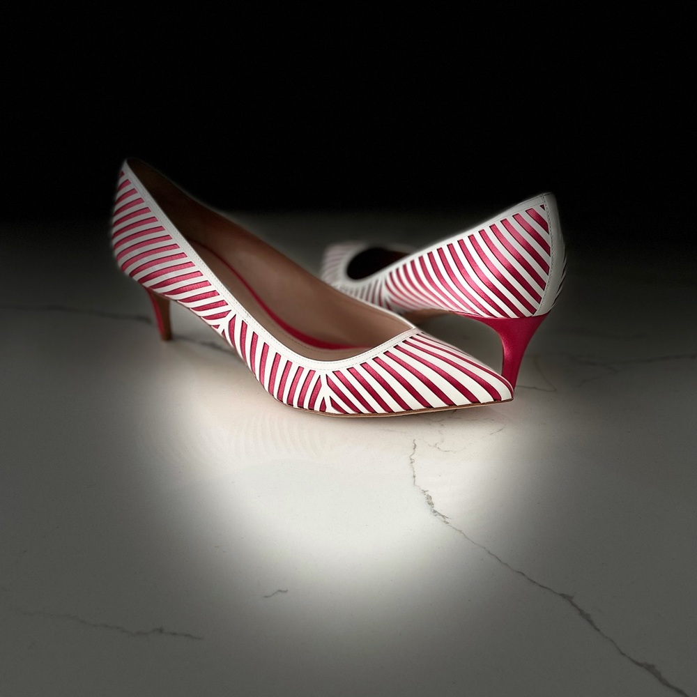 Giorgio Armani Striped Heels